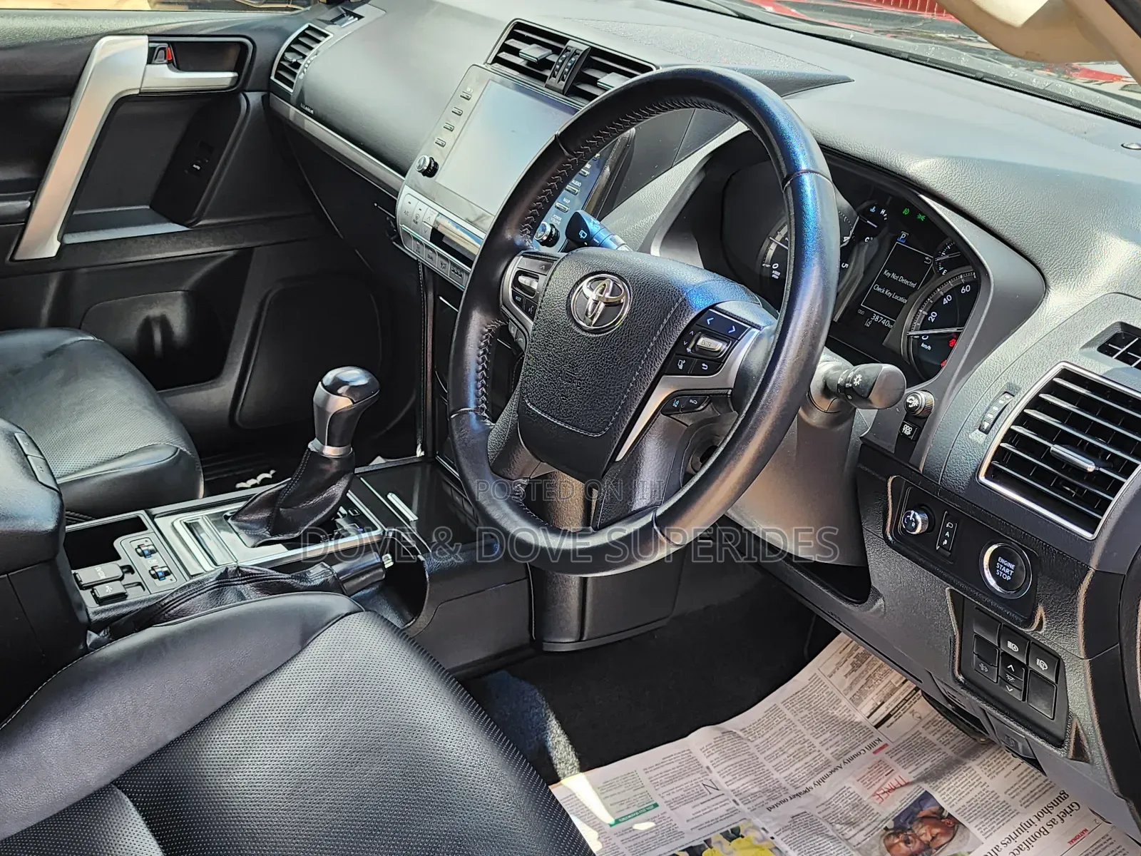 Toyota Land Cruiser Prado 2019 Black