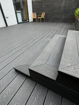 Anti-Slip WPC Decking Floor 2.9m × 14cm × 25mm | Modern Patio Look