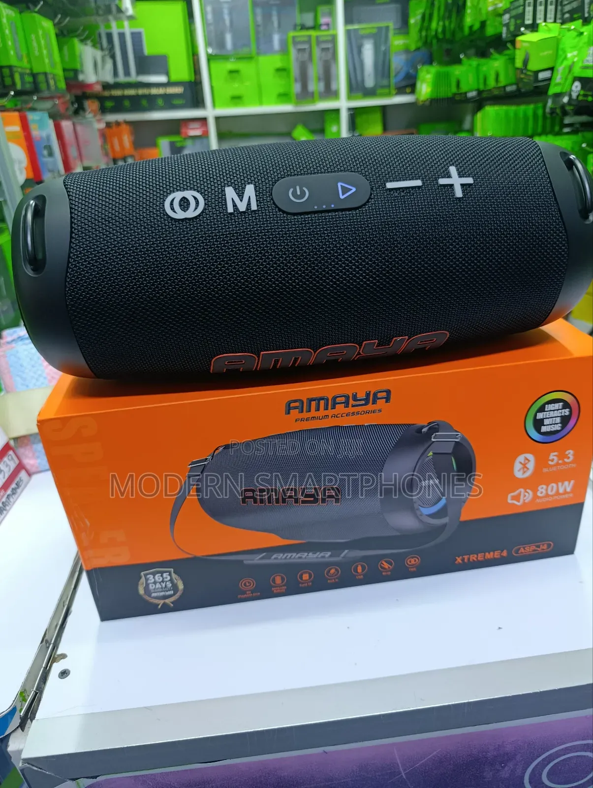 Amaya Wireless Bluetooth Speaker 80w Xtreme 4 Asp J4
