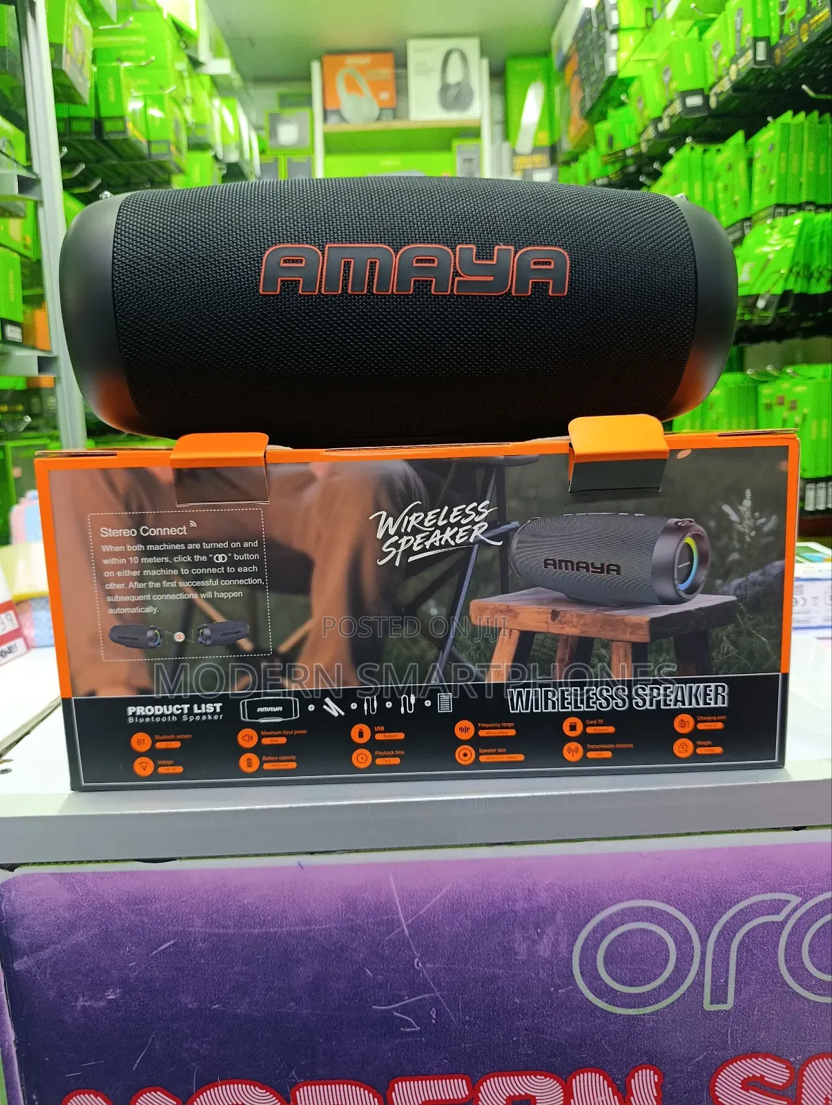 Amaya Wireless Bluetooth Speaker 80w Xtreme 4 Asp J4
