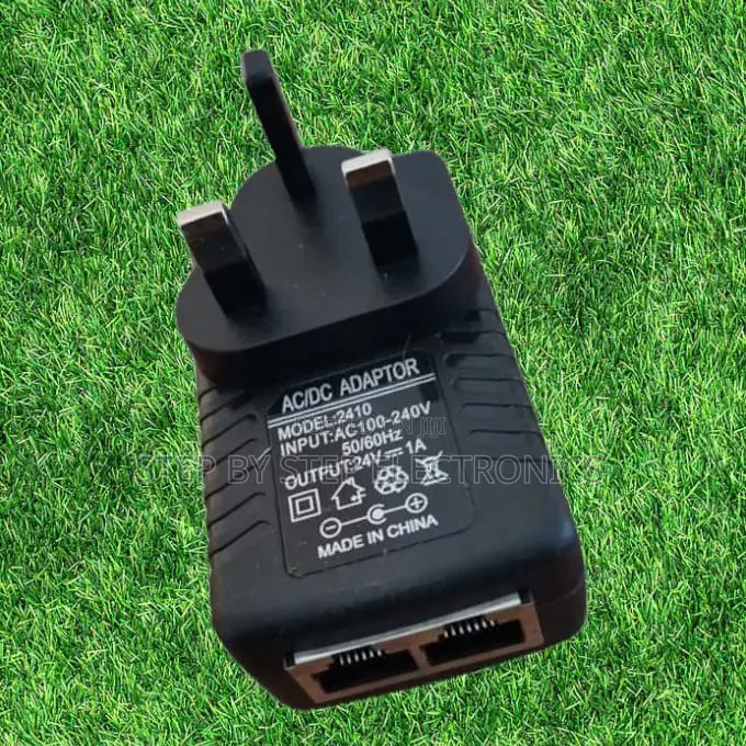 24v 1a Poe Injector Adapter Plug and Play Power Supply Device