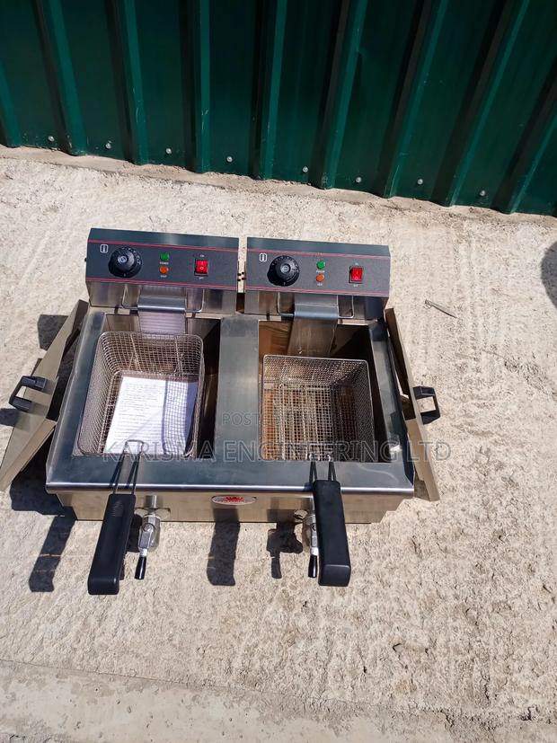 Stainless Steel Double Fryer - thumbnail 2