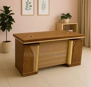 Office Furniture;{140cm} Advanced Office Study Desk – Modern Durable