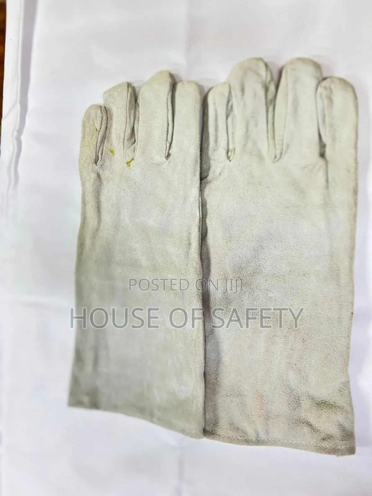 Grey Industrial Safety Gloves