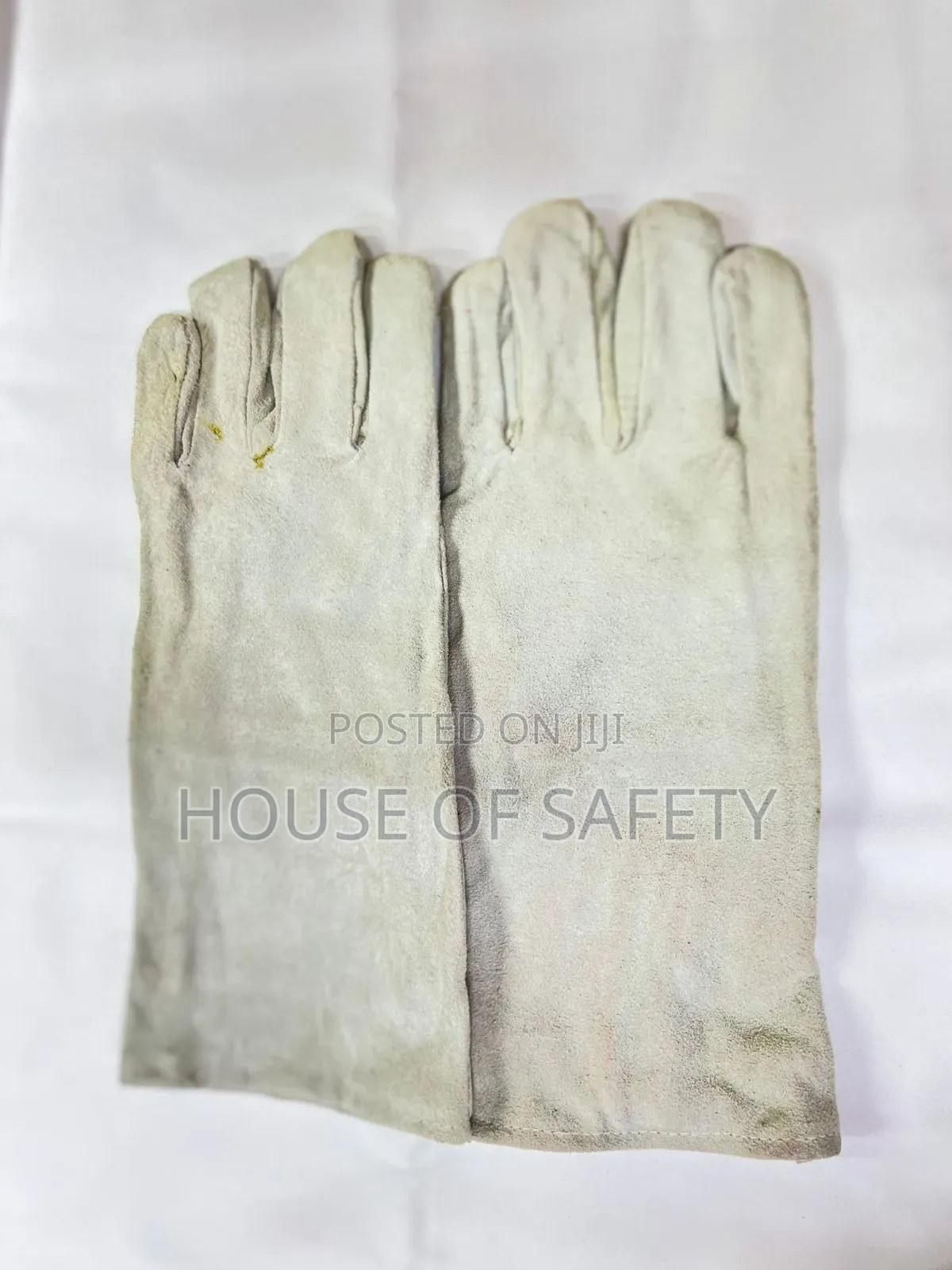 Grey Industrial Safety Gloves
