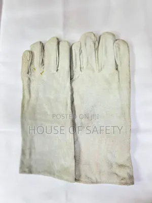 Grey Industrial Safety Gloves