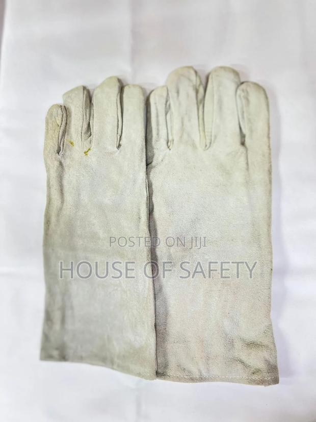 Grey Industrial Safety Gloves - thumbnail 2