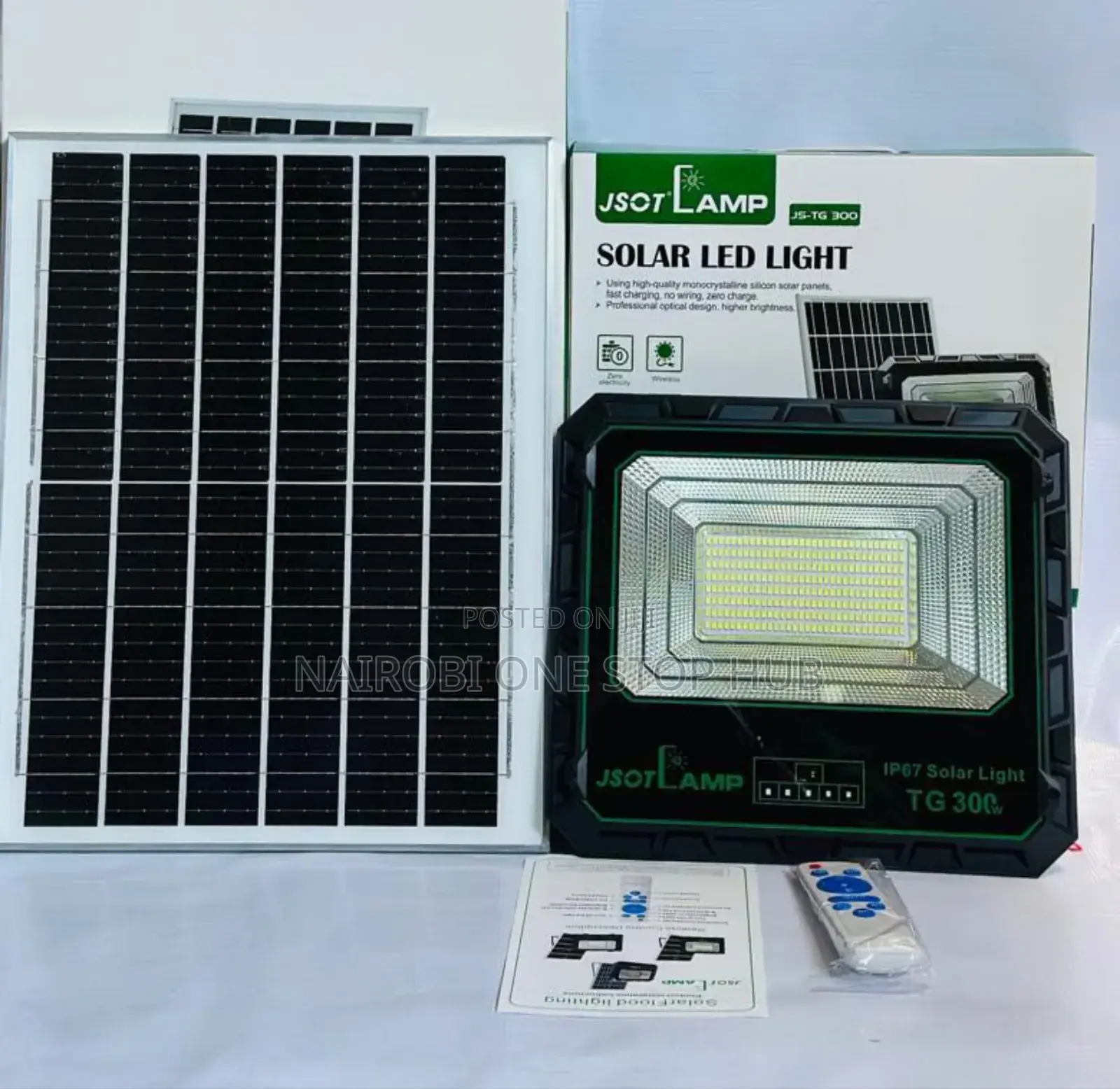 300 Watts Jsot Solar Floodlight