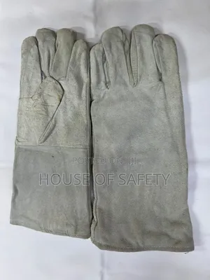 Cow Split Leather Gloves