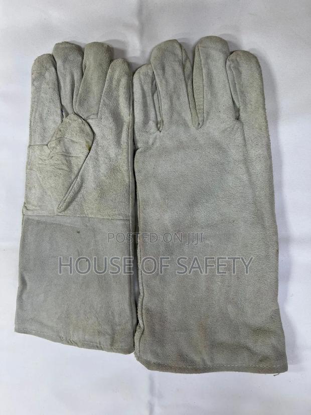 Cow Split Leather Gloves - thumbnail 2