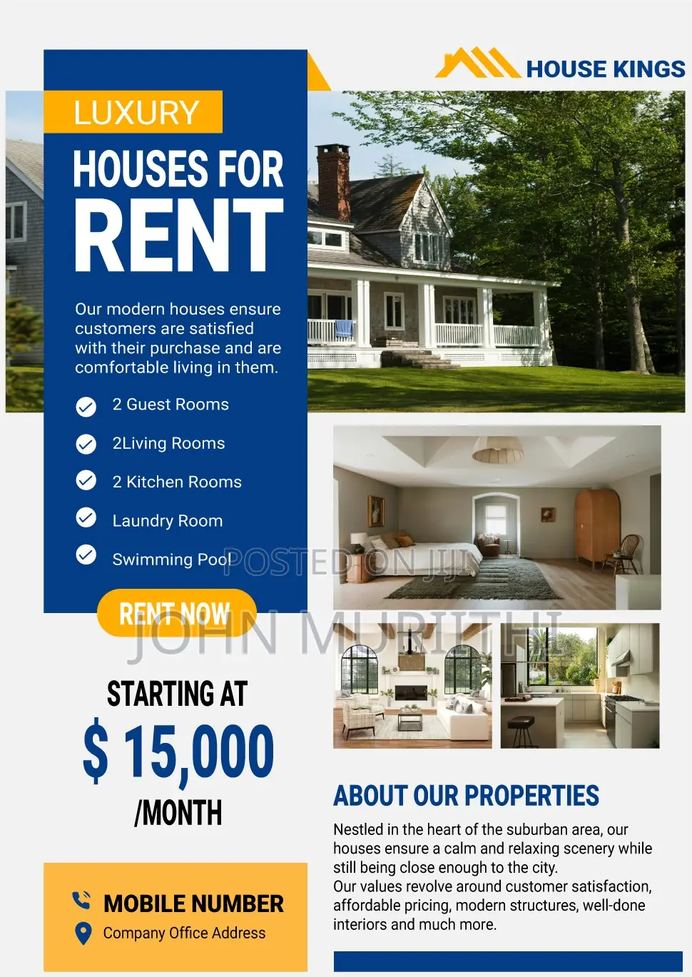 Flyer Poster Graphics Design Services For Advertising All Businesses