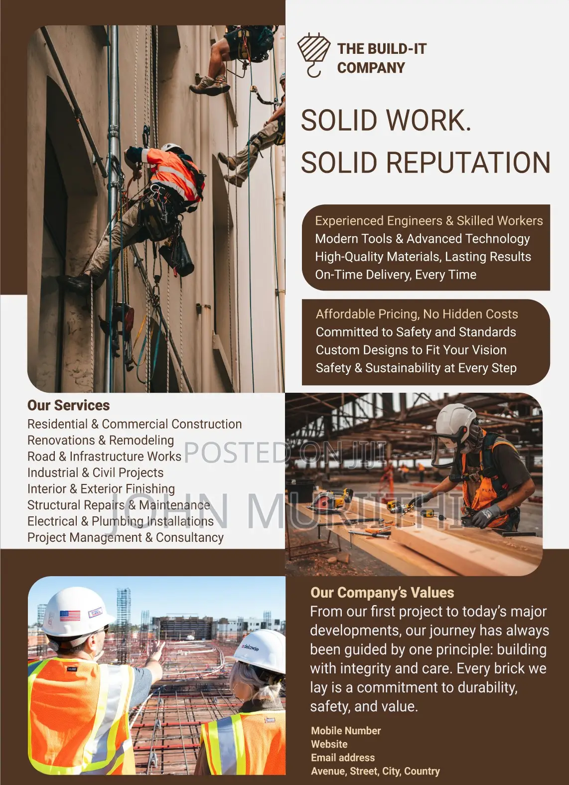 Flyer Poster Graphics Design Services For Advertising All Businesses