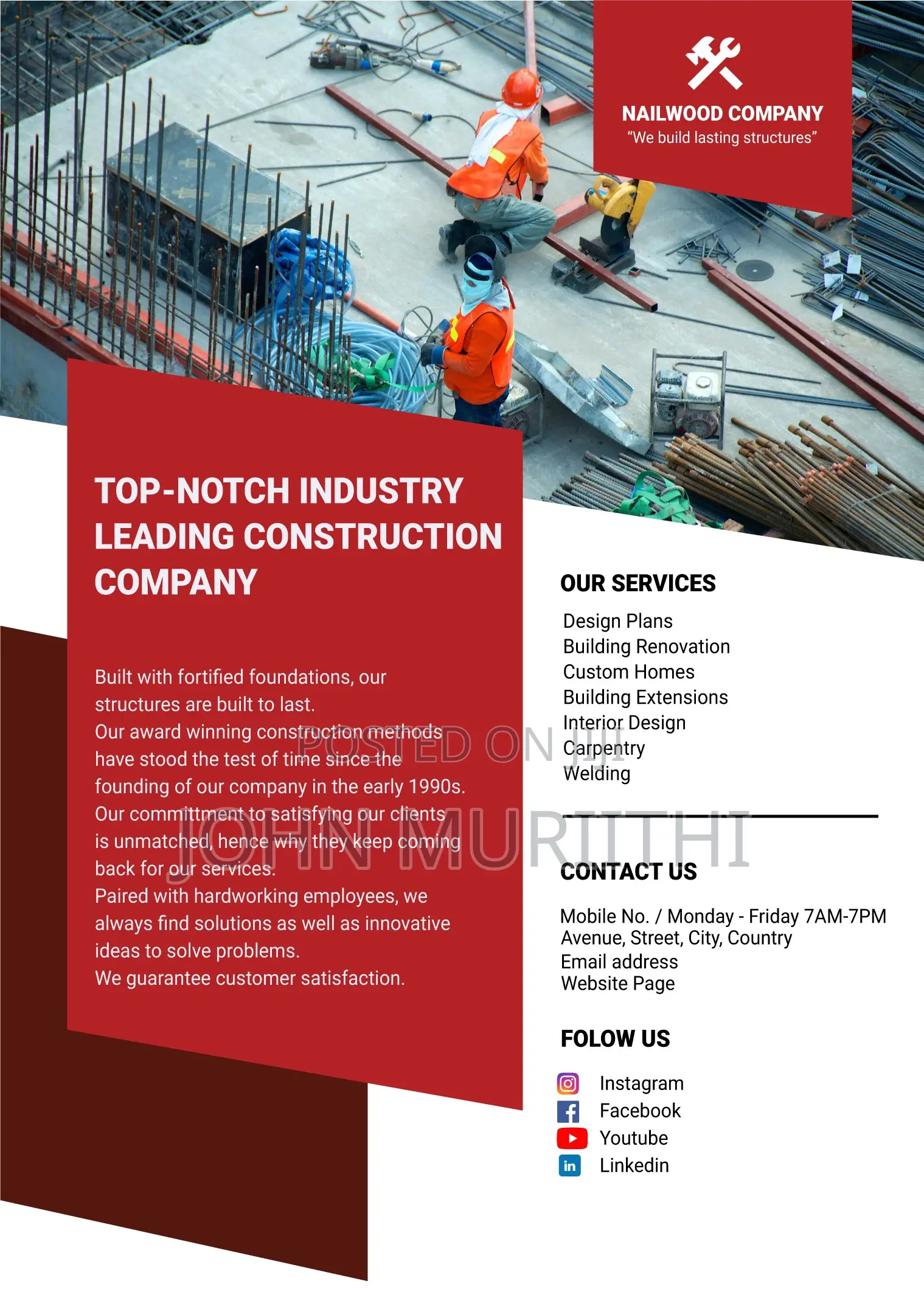 Flyer Poster Graphics Design Services For Advertising All Businesses