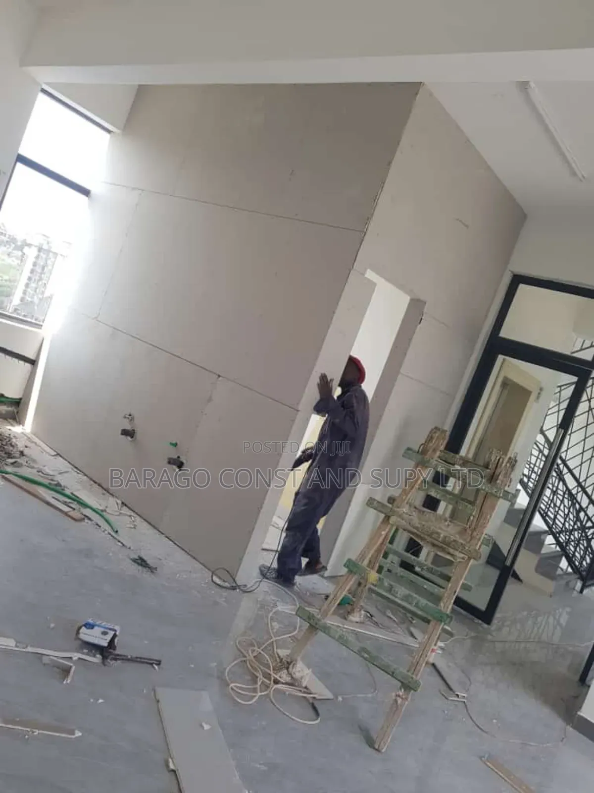 Supply and Fix Gypsum/ Paint and Accesories