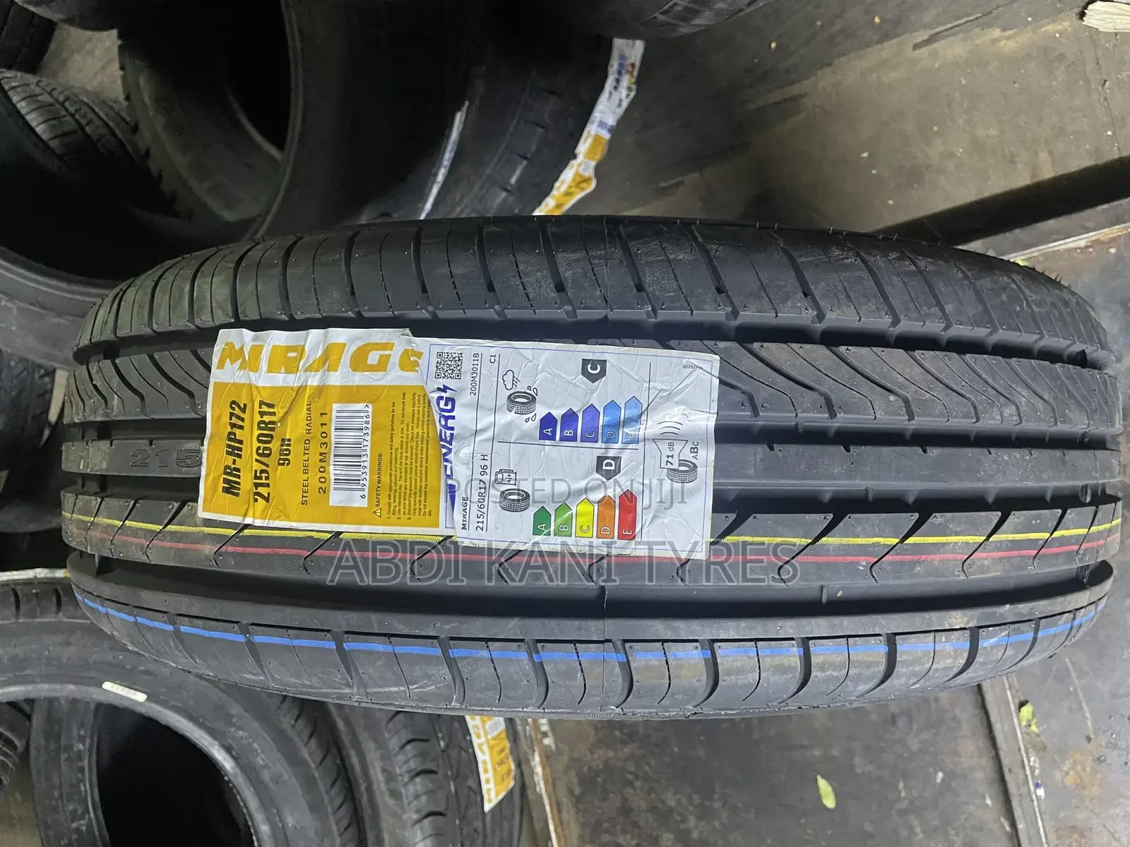 215/60r17 Mirage Tires
