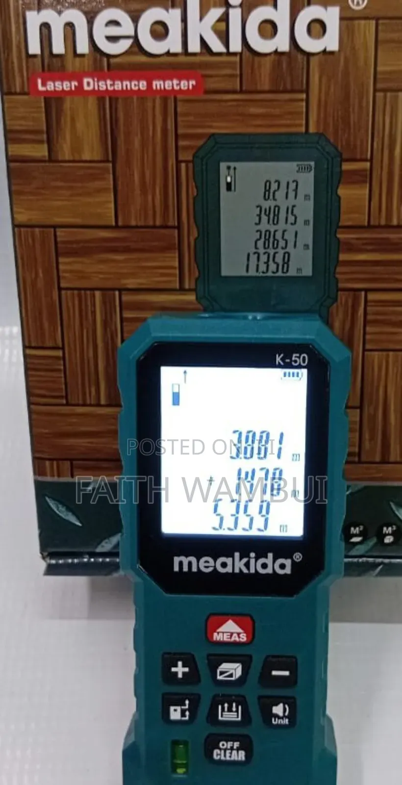 Quality Meakida Digital Laser Level 50 Meters*50 Meters Laser Level