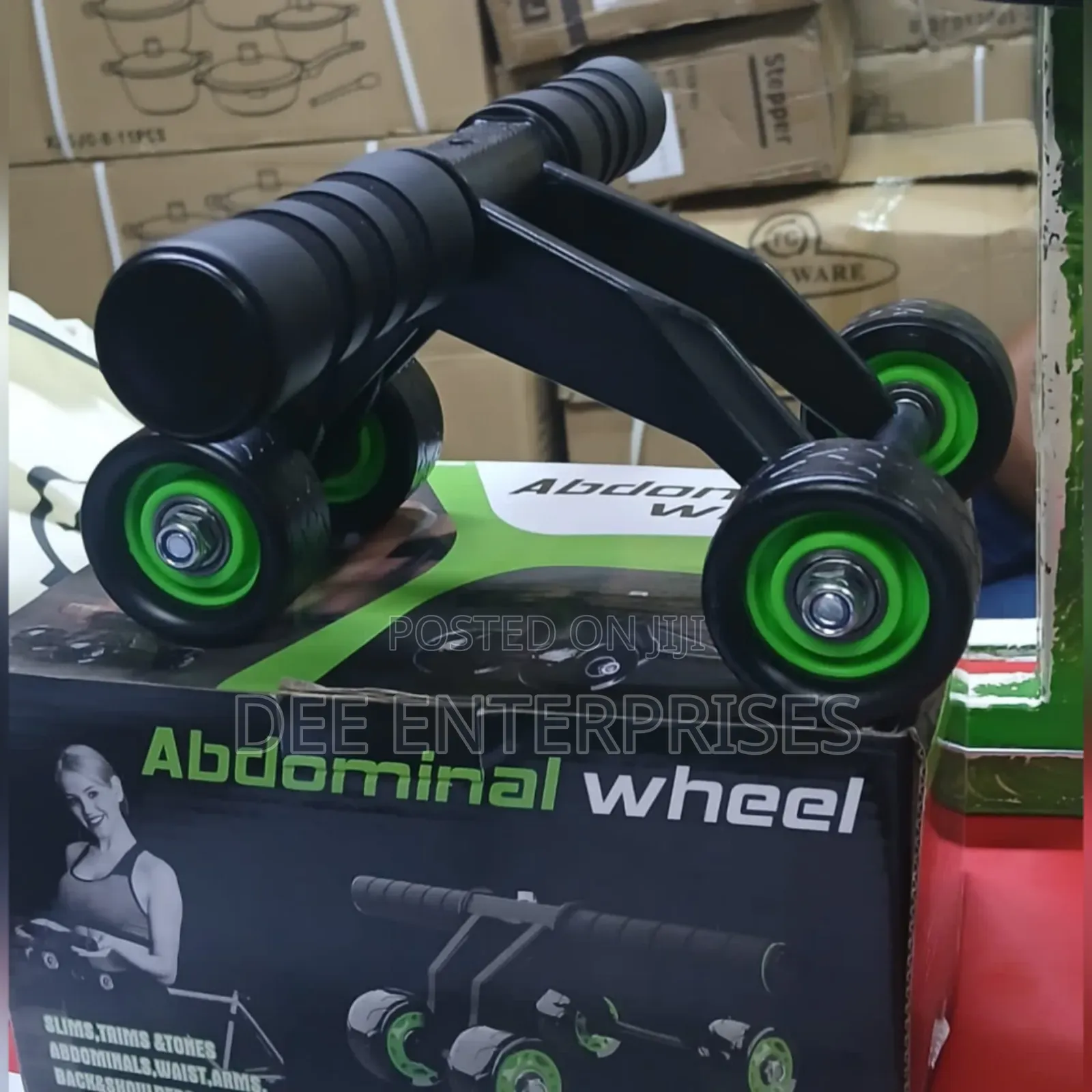 Abdominal 4 Wheel