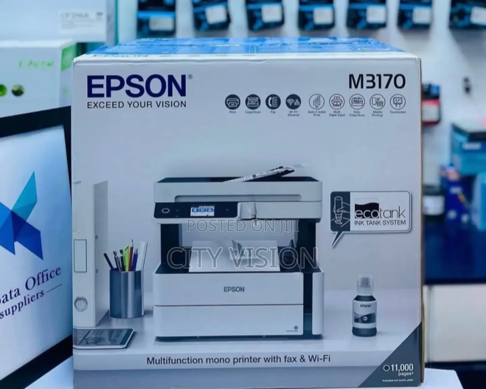 Epson Ink Tank M3170 Ecotank Printer Available