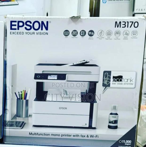 Epson Ecotank Ink Jet Printer M3170 Print, Scan, Copy - main view