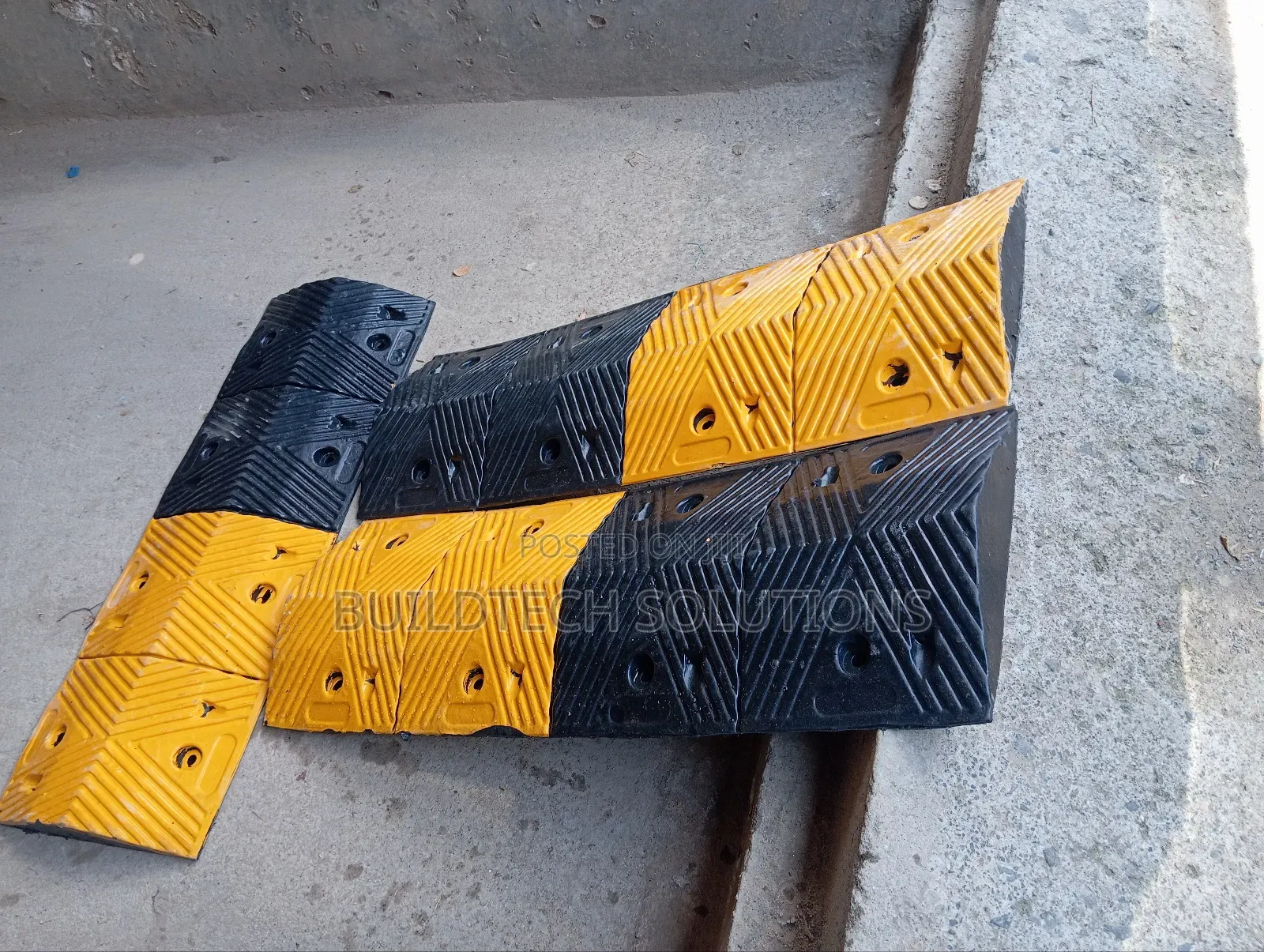 Durable Parking Lot Speed Humps Available