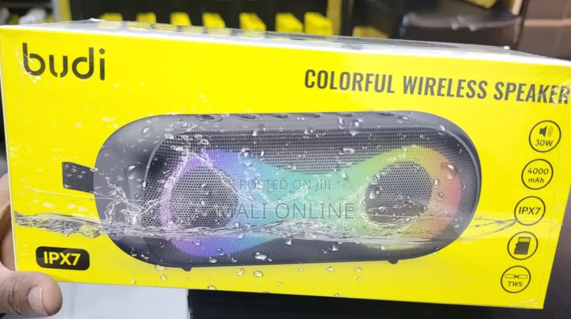 Budi Sp07b 30w Wireless Bluetooth Speaker Ipx7 Waterproof Speaker.