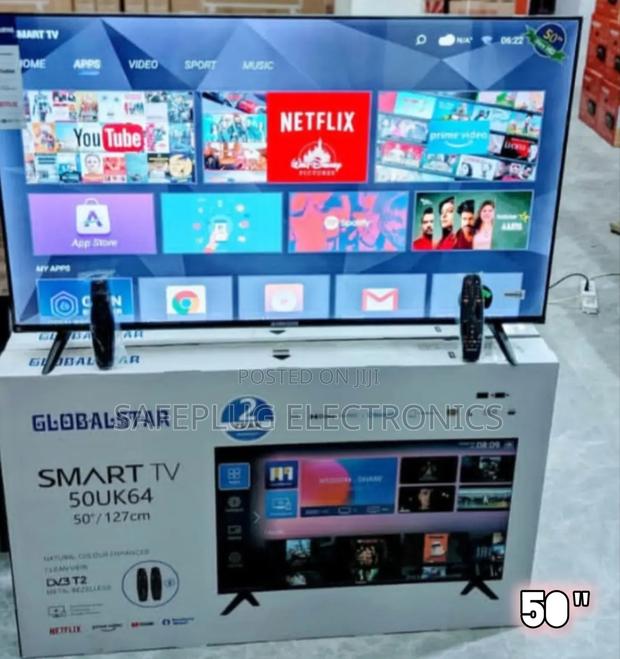 50-Inch Full Hd Display - Globalstar Frameless Android Tv - thumbnail 3