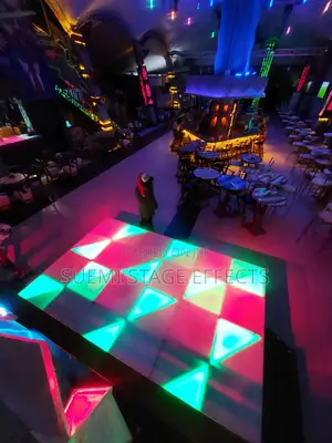 Led Dancing Floor 1m X 1m Heavy Plastic Top – For Sale