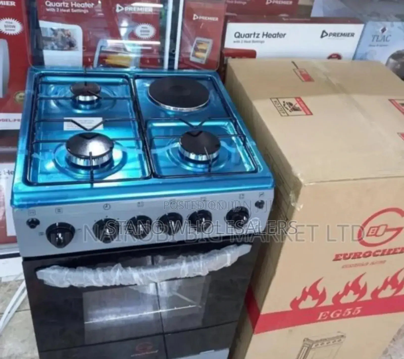 Brand New Eurochef Cooker 3+1