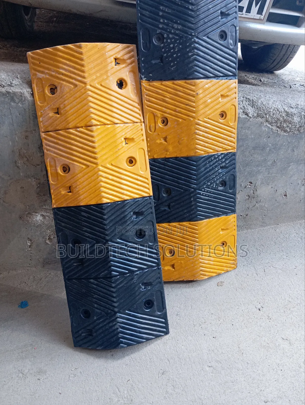 Strong Safe Speed Bumps for Vehicle Control