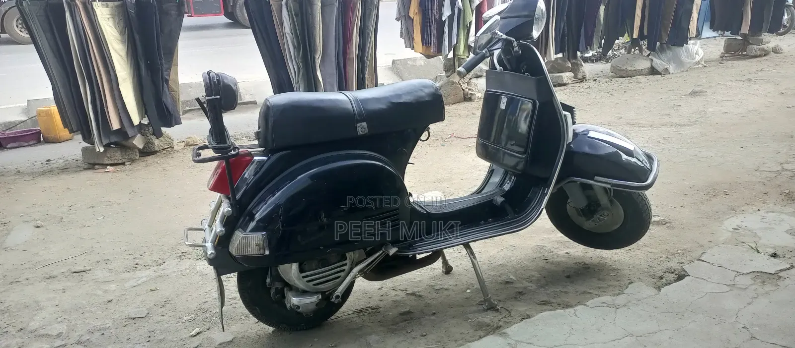 Piaggio Scooter 2012 Black