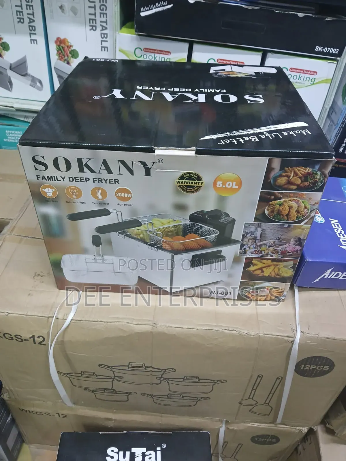 Sokany 5l Electric Deep-Fryer