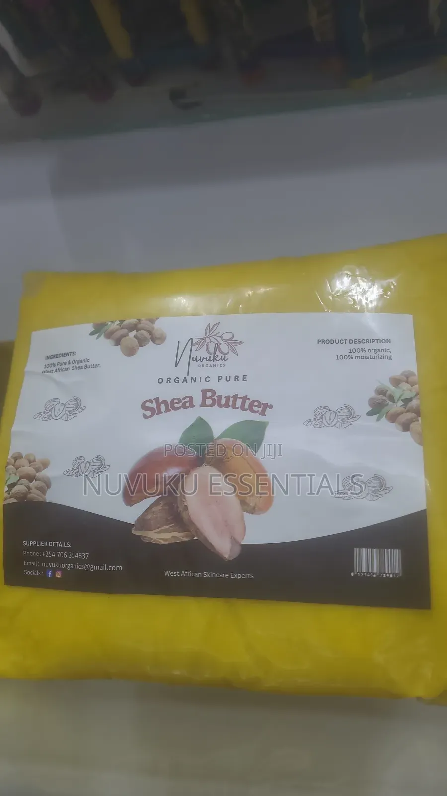 Yellow Shea Butter.