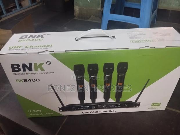 Uhf 4 Channel BNK Wireless Microphone - thumbnail 3