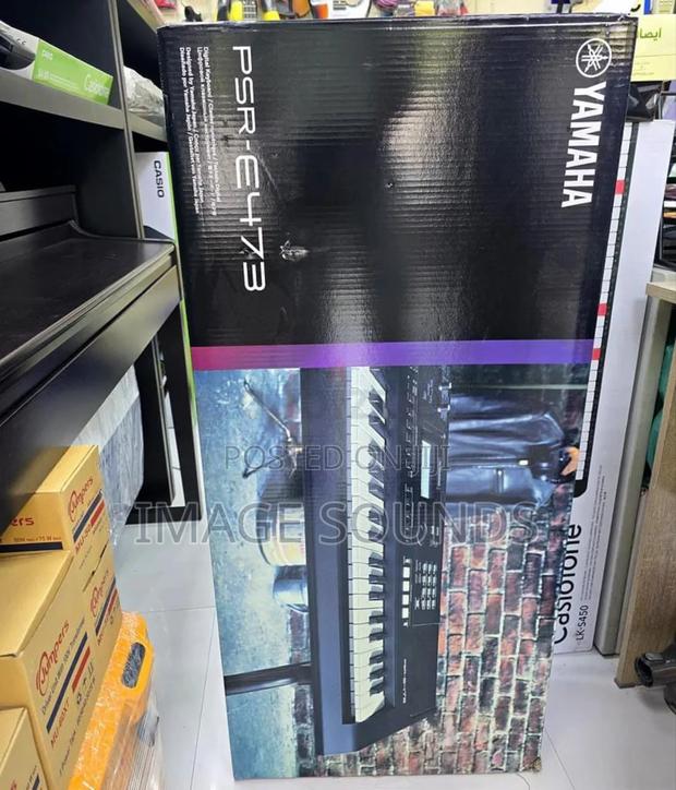 Yamaha PSR-E473 Portable Keyboard. - main view