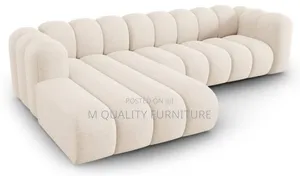 Unique Corner Cream Bubble Sofas