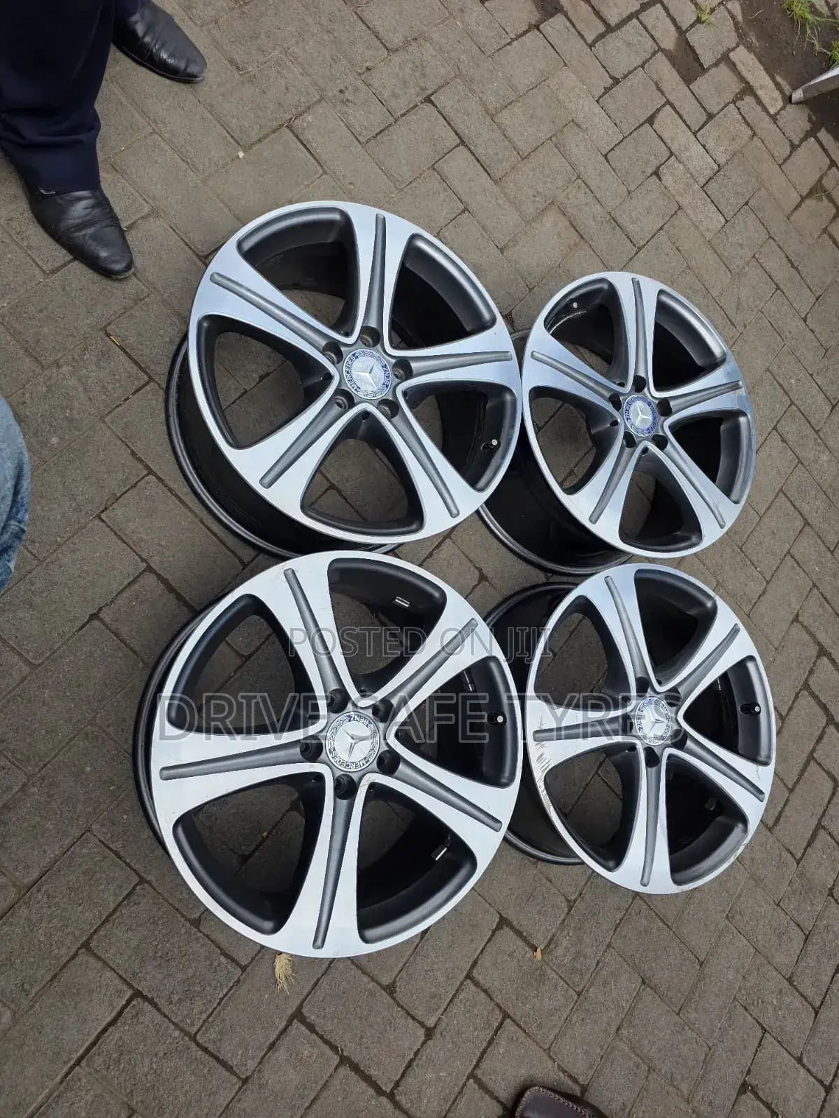 18 Inch Brand New Ex Japan Mercedes Benz Rims Set