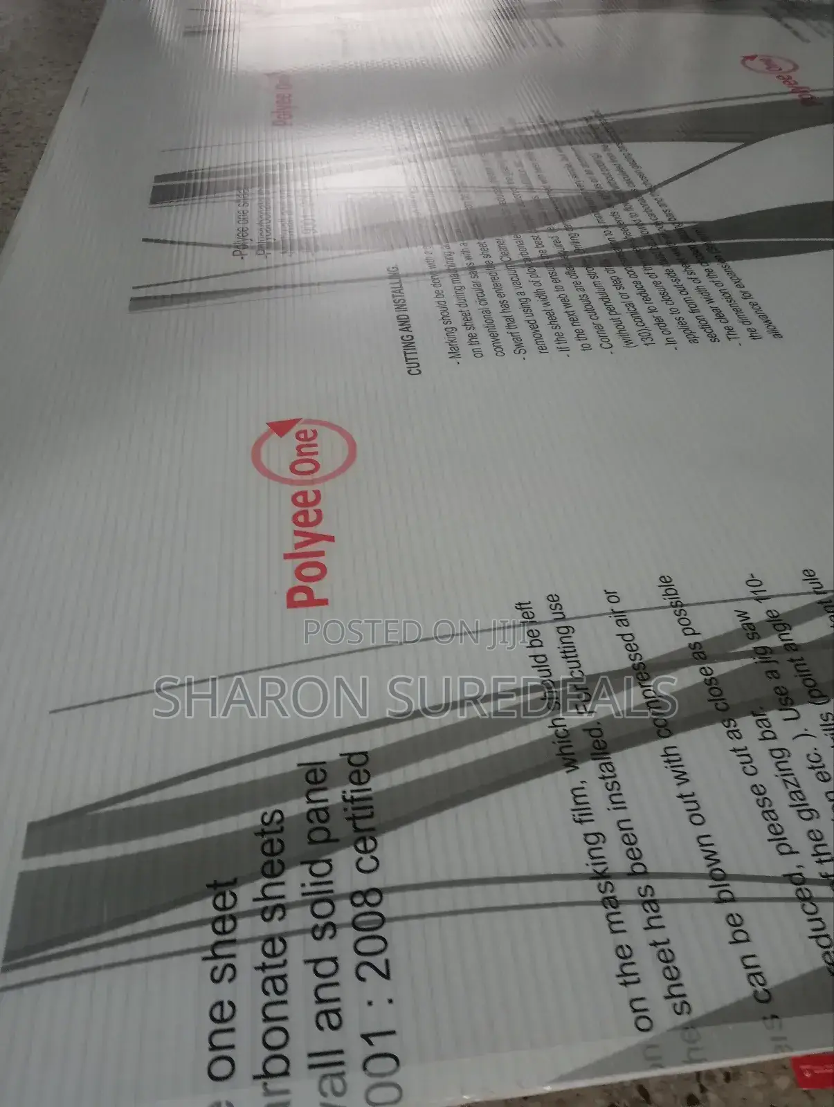Affordable Polycarbonate Clear/Egypt Quality 6mm