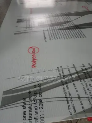 Affordable Polycarbonate Clear/Egypt Quality 6mm