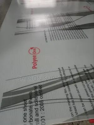 Affordable Polycarbonate Clear/Egypt Quality 6mm