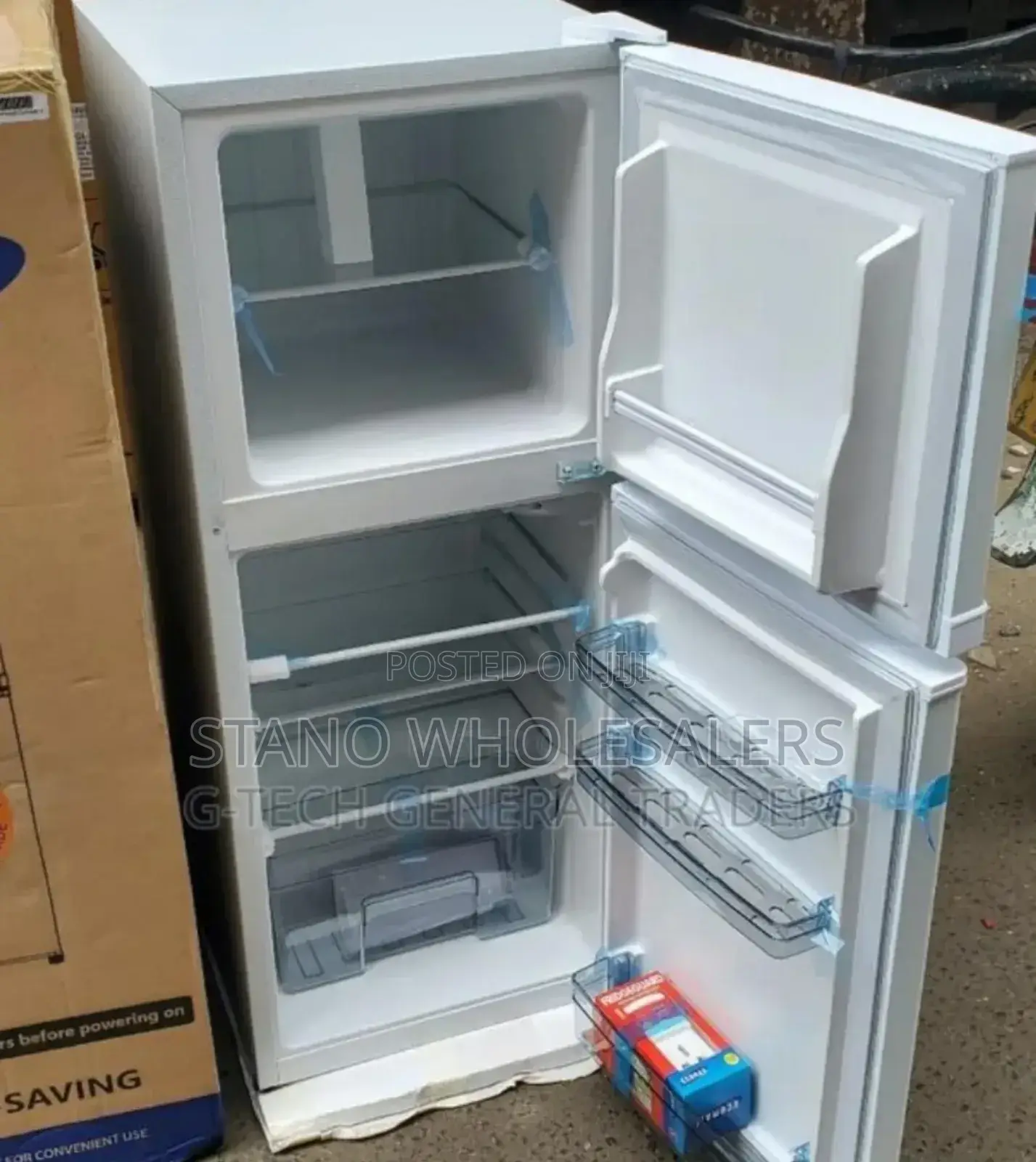 Ecomac Double Door Refrigerator 118litres