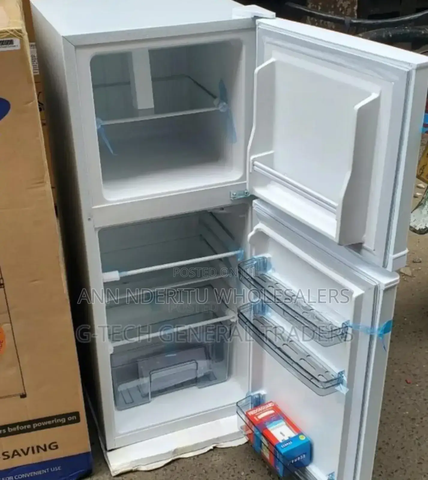 Ecomac Double Door Refrigerator 118litres
