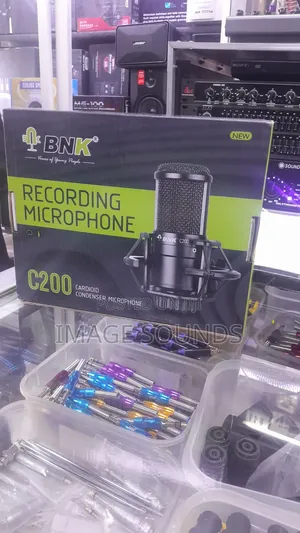 BNK C200 Cardioid Condenser Microphone, a Recording Microphone