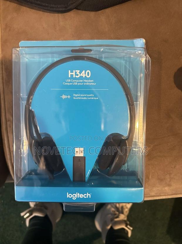 Logitech Usb Headset H340, Stereo, Usb Headset for Windows and Mac - main view