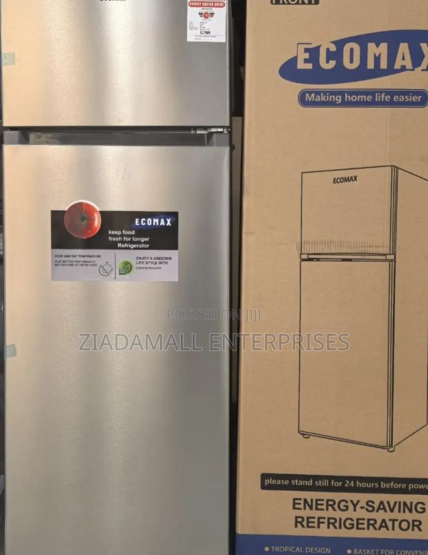 Ecomax 230 Litres Meets Elegance – Ecomax 230l Dark Silver Fridge