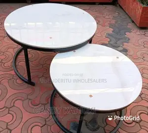 Nesting Table Pure Marble