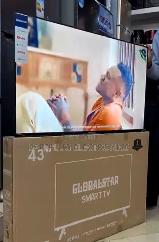 43-Inch FHD Display - Globalstar Smart Android Tv/ Built-in Decoder - thumbnail 3