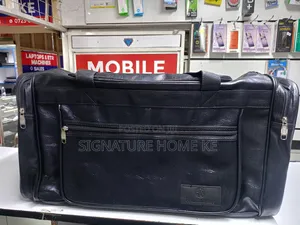 Leather Luggage Travel Bag