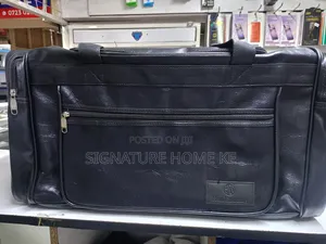 Leather Luggage Travel Bag