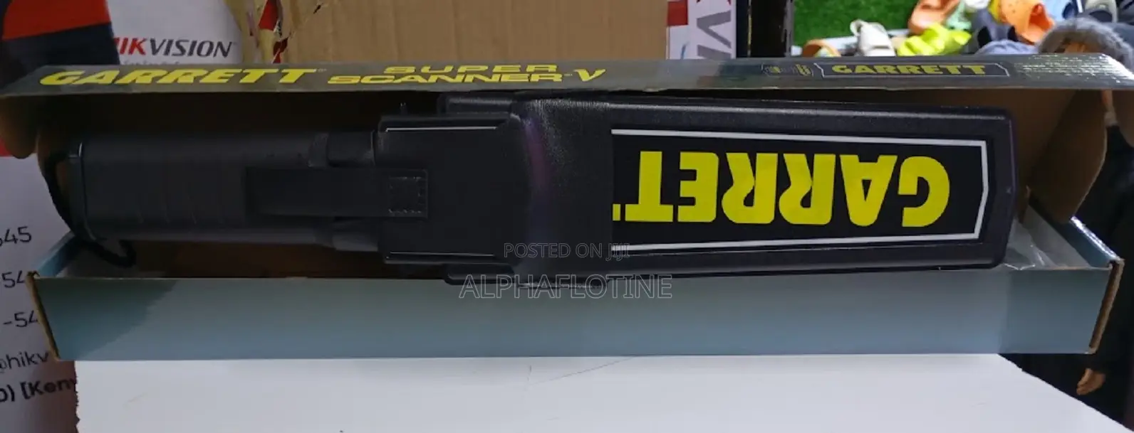 Super Scanner Vibrating/Audible Alarm Handheld Metal Detector