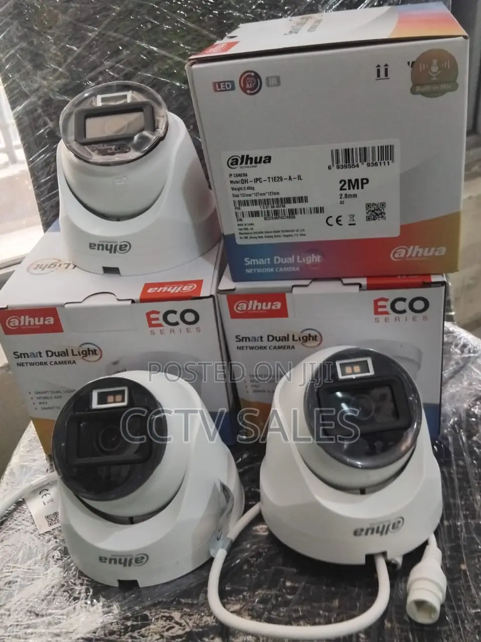365days/24hours 2mp Ip Indoor Dh-Ipc-T1e29-a-Il Ip Dome Eco Series
